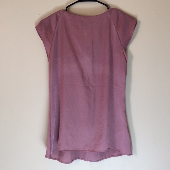 Loft by Ann Taylor pink blouse S - Picture 5 of 5